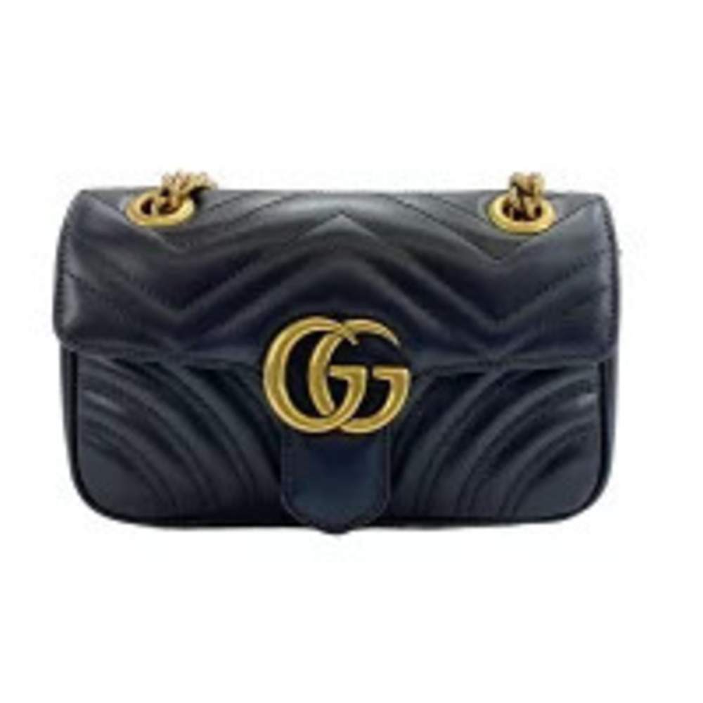 Gucci Marmont Shoulder Bag Black